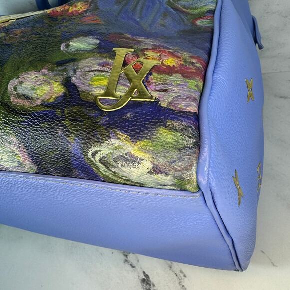 Louis Vuitton Monet Speedy Masters Collection Jeff Koons leather art bag LV Gold - Picture 14 of 15